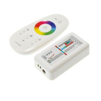 LED szalag mini érintőképernyős távirányító RGBW fehér, Optonica, 6329 kép