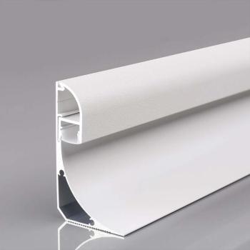 LED szalag profil, ezüst/fehér fedő, 2000mm, V-TAC, 23180 kép