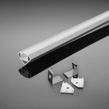 LED szalag profil, fehér/fehér fedő, 2000mm, V-TAC, 3364 kép