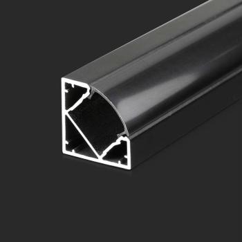 LED szalag profil, fekete/fekete fedő, 2000mm, V-TAC, 2877 kép