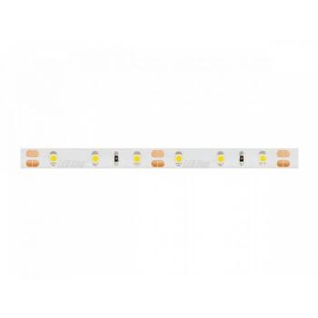 LED szalag, SMD 3528, 60 LED/m, 12 V DC, 4,8 W/m, IP65, meleg fehér, 3 év garancia, 4,8W, 3000K, 400lm, CRI≥80, szabályozható, 12V, LED line, LL-240249 kép