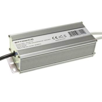 LED szalag tápegység fém vízálló, 60W, IP67, Optonica, 6111 kép