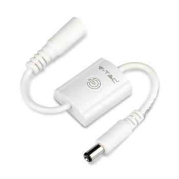 LED szalag tartozék - érintőgombos dimmer, fehér, V-TAC, 2556 kép
