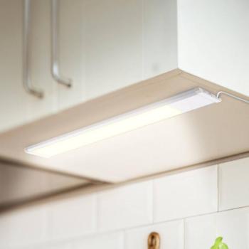 LED szekrényvilágítás alatt Lord, hosszúság 57,5 cm, ezüst, 3000 K kép