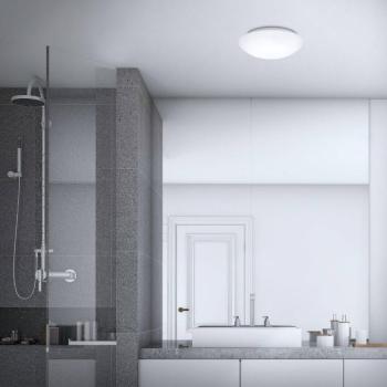 LED szenzoros mennyezeti lámpa Elipso IP44 4,000K Ø28cm kép