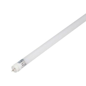LED T8 fénycső, 18w, 4000K, természetes fehér, 1850lm, G13, 160°, fehér, CRI>80, 1200mm, V-TAC, 216273 kép