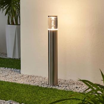 LED talapzati lámpa Belen, rozsdamentes acél kép