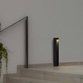 LED talapzati világítás Cerler, antracit, 60 cm, fém, IP65, CCT kép