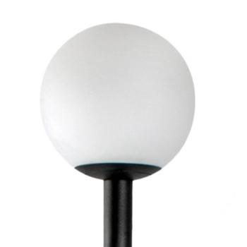 LED talapzati világítás Cuca, fekete, rozsdamentes acél, IP65, magasság 50 cm kép