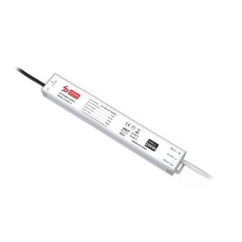 LED tápegység , 12 Volt , 200 Watt , 16.6A , slim , kültéri , vízálló , IP67 , 3+2 év garancia , LEDis , LD-200-12 kép