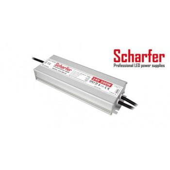 LED tápegység , 24 Volt , 300 Watt , 12,5A , kültéri , vízálló , IP67 , Scharfer , 7 év garancia kép