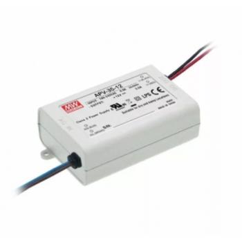 LED tápegység , Mean Well , APV-35-12 , 12 Volt , 35 Watt kép