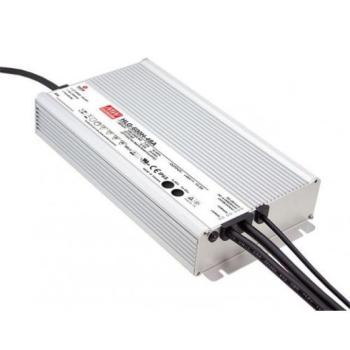 LED tápegység , Mean Well , HLG-600H-12A , 12 Volt , 600 Watt , IP65 kép