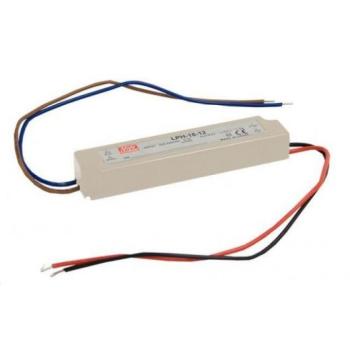 LED tápegység , Mean Well , LPH-18-12 , 12 Volt , 18 Watt , Slim , IP67 kép