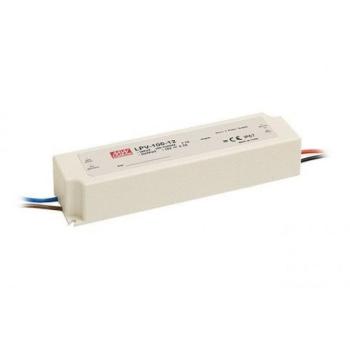 LED tápegység , Mean Well , LPV-100-24 , 24 Volt , 100 Watt , Slim , IP67 kép