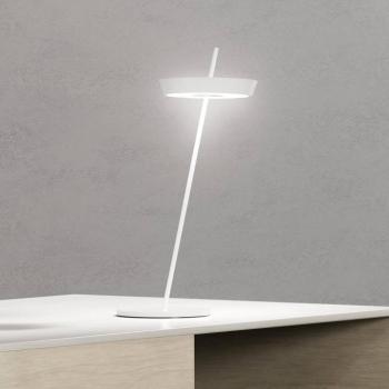LED tölthető asztali világítás Mahina, fehér, magasság 36 cm, fém, CCT kép