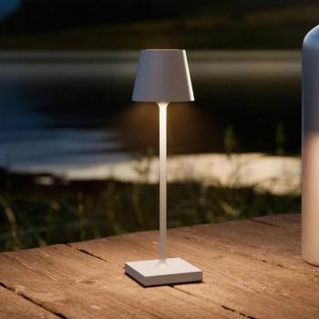 LED tölthető asztali világítás Nuindie pocket, szürke, IP54, dimmelhető kép