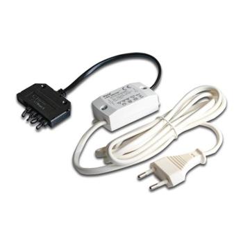LED transzformátor 350mA/5W 5x elosztóval kép