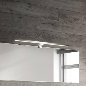 LED tükör lámpa Dun 2 az 1-ben, króm, IP44, hosszúság 50 cm kép