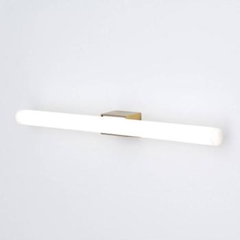 LED tükör lámpa Visagist, antik sárgaréz tartó kép