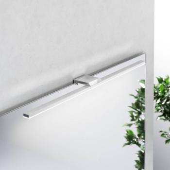 LED tükörvilágítás Triga IP44, króm, 60cm, 4,000K kép