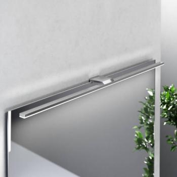 LED tükörvilágítás Triga IP44, króm, 80cm, 3,000K kép