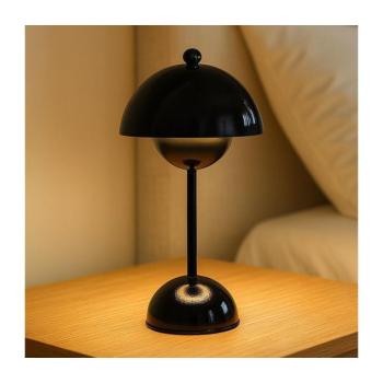 LED újratölthető érintésvezérelt asztali lámpa COSTA LED/3W/5V 2400 mAh 3000–6000 K fekete ML2271 kép