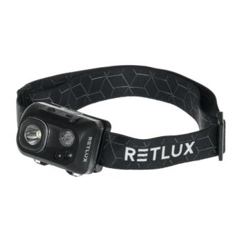 - LED újratölthető fejlámpa LED/3W/1200 mAh IP67 fekete 50006193 kép