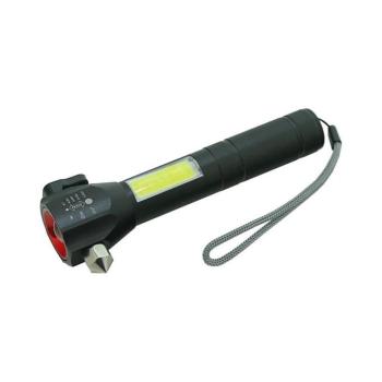 LED újratölthető zseblámpa LED/3W/5V 200 lm 1200 mAh 08328 kép