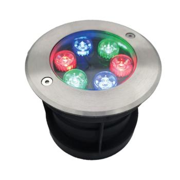 LED UNDERWATER LIGHT 6W RGB, IP68 WITH REMOTE kép