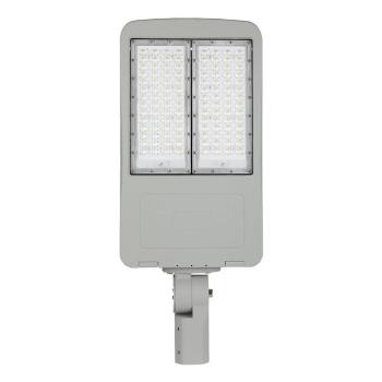 LED utcai lámpa, 200w, 5700K, hideg fehér, 28000lm, 153x70°, szürke, CRI>70, dimmelhető, IP65, V-TAC, 890 kép