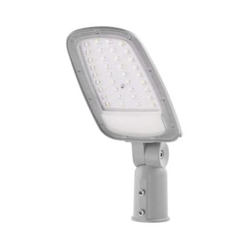 LED-es közvilágítási lámpatest SOLIS 50W, 6000 lm, semleges fehér, 4000K, 220–240V, CRI> 80, szürke, Természetes fehér, IP65, EMOS, ZO0504 kép