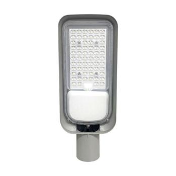 LED Vékony utcai lámpa, 100w, 6500K, hideg fehér, 8700lm, 115°, fekete, CRI>70, IP65, V-TAC, 7891 kép