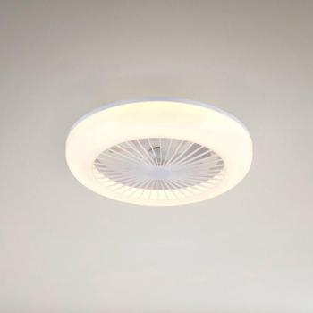 LED ventilátor Mora, DC, csendes, Ø 45 cm, CCT, távirányító kép