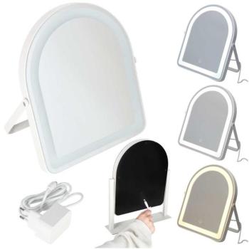 LED-világítású kozmetikai sminktükör kép
