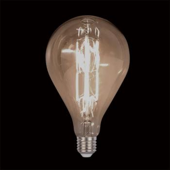 LED VINTAGE IZZÓ SZABÁLYOZHATÓ 8W E27 D160 2800-3200K FÜSTÖS kép