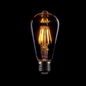 LED VINTAGE IZZÓ SZABÁLYOZHATÓ ST64-8W E27 2800-3200K kép