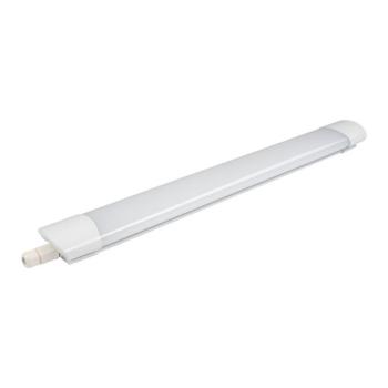 LED vízálló lámpatest, 18W, 4000K, természetes fehér, 1800 lm, IP65, gyors M12 kábelátvezető, rozsdamentes acél kapcsok, Optonica, 6722 kép