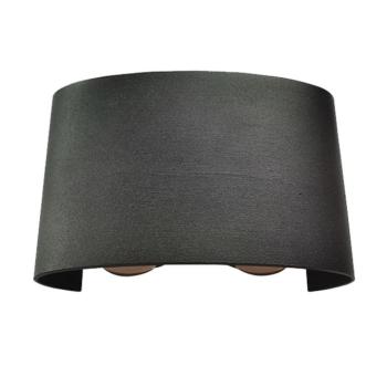 LED WALL LAMP 4X1W 4000K IP54 BLACK kép