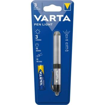 LED Zseblámpa 3 lm Ezüst kép