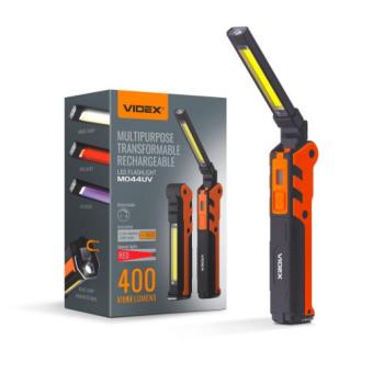 Led zseblámpa , 5 világítási mód , természetes fehér , USB , IP20 , VIDEX kép