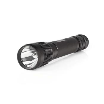 LED zseblámpa | Elemes Áramellátás | 4.5 V DC | 10 W | 3x C/LR14 | Névleges fényáram: 500 lm | Világítás hatóköre: 250 m | Sugárzási szög: 9.5 ° kép