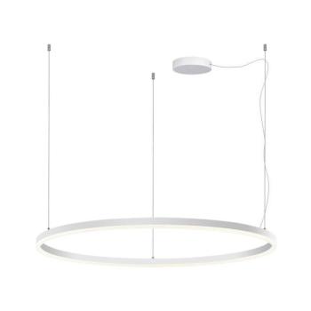 LED2 - LED Dimmelhető csillár zsinóron CIRCLE 80W/230V 3000K/4000K átm. 100cm fehér LED2 3273451DT kép