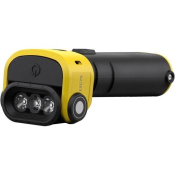 LEDLENSER EXC7R 400lm/240m, Li-ion, 0/21 zóna tölthető robbanásbiztos pipalámpa, töltőállomás kép