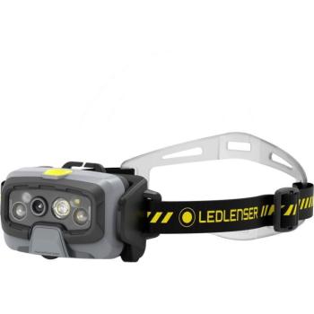 LEDLENSER HF8R Work 1600lm/210m, CRI 80, Li-ion, tölthető ipari fejlámpa kép