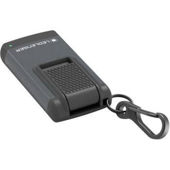 LEDLENSER K4R tölthető kulcstartós lámpa Li-ion 120lm szürke kép