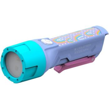 LEDLENSER Kidbeam4 rúdlámpa gyerekeknek 70lm lila 2xAAA kép