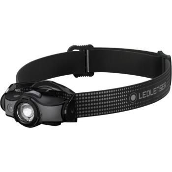 LEDLENSER MH5 outdoor tölthető LED fejlámpa 400lm/180m 1x14500 Li-ion, fekete/szürke kép