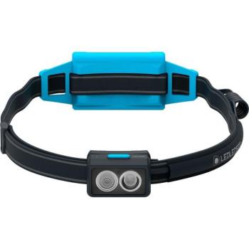 LEDLENSER NEO5R 600lm tölthető futó-fejlámpa 100m Li-ion/ Fekete/kék kép