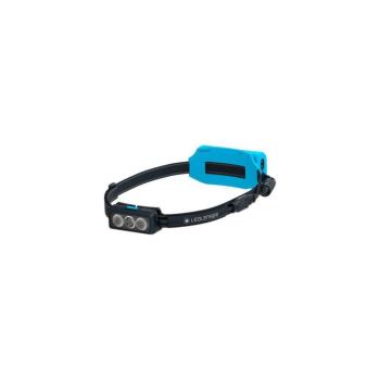 Ledlenser NEO9R-LED dimmelhető újratölthető fejlámpa LED/5000 mAh IP54 1200 lm 120h fekete/kék 502715 kép